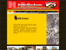 Tablet Screenshot of hhbconsa.com